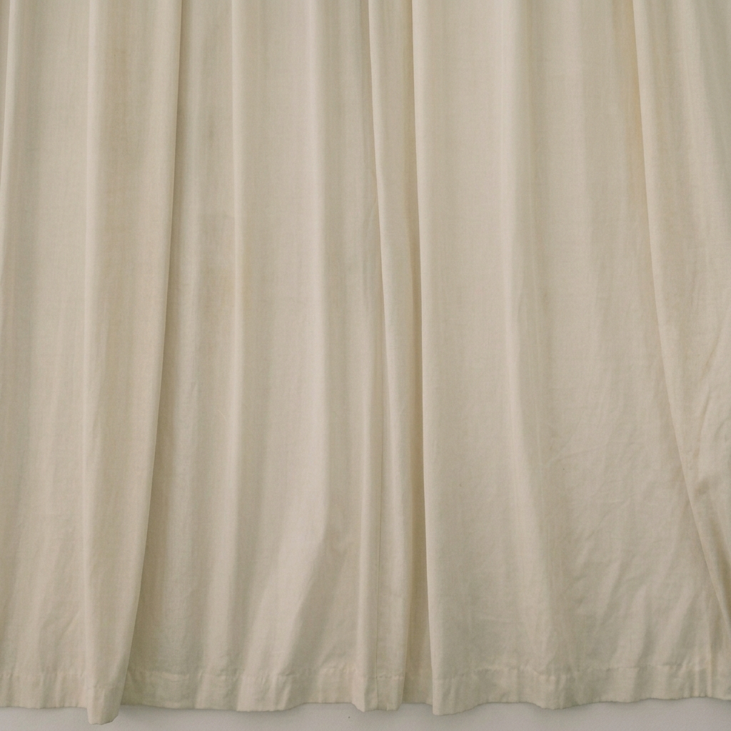 Curtains after cleaning